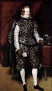 unknow artist Philip IV in Brown and Silver oil painting on canvas